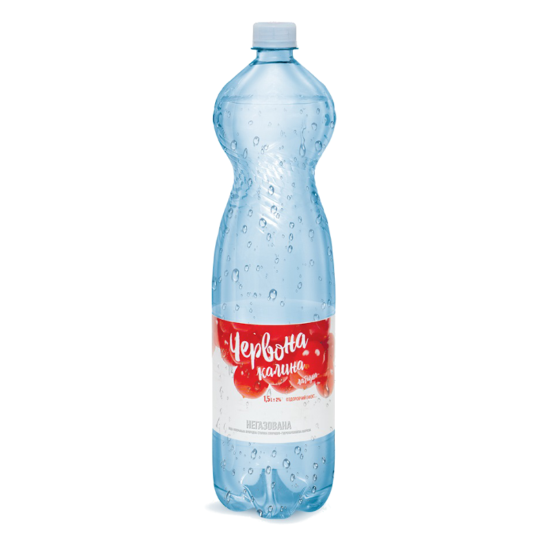 Вода мінеральна ЧЕРВОНА КАЛИНА, негазована, 1,5л